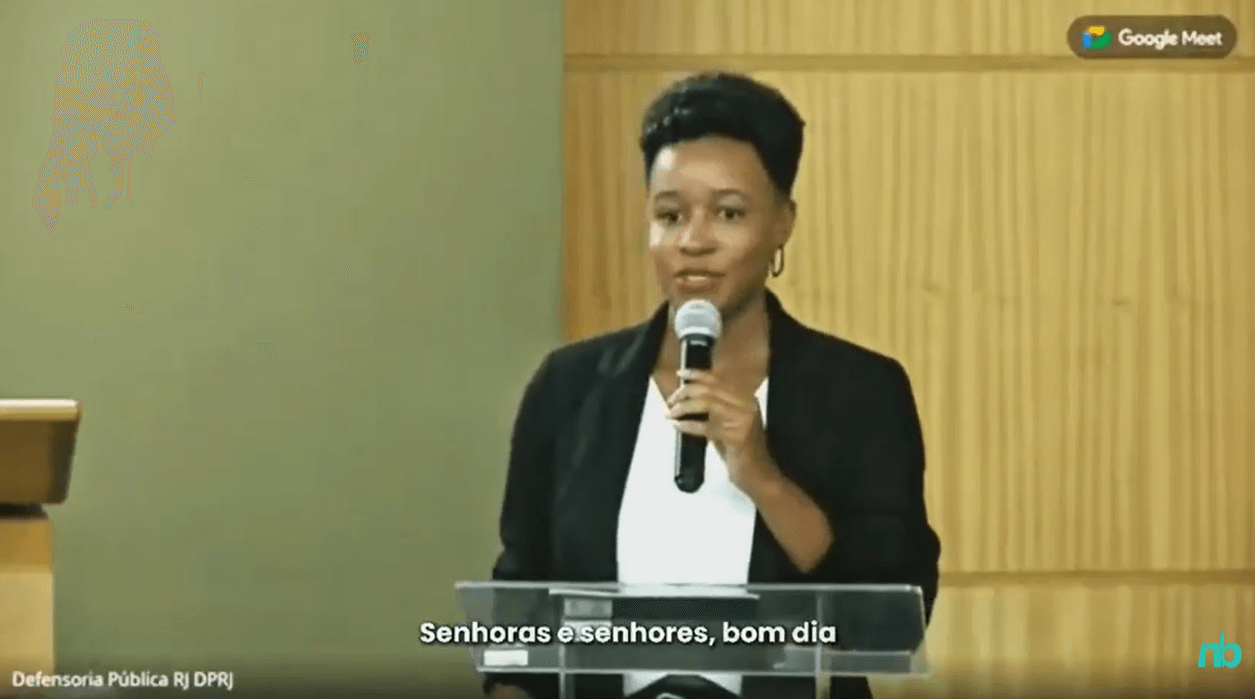 Guerreiras pelo desencarceramento: mestre de cerimônias na Defensoria Pública do Rio